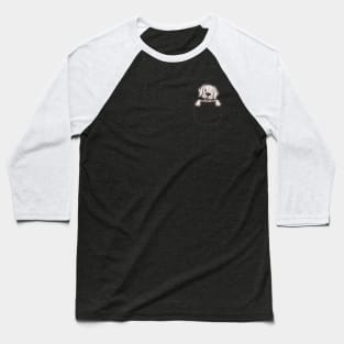 Dog in Pocket Baseball T-Shirt